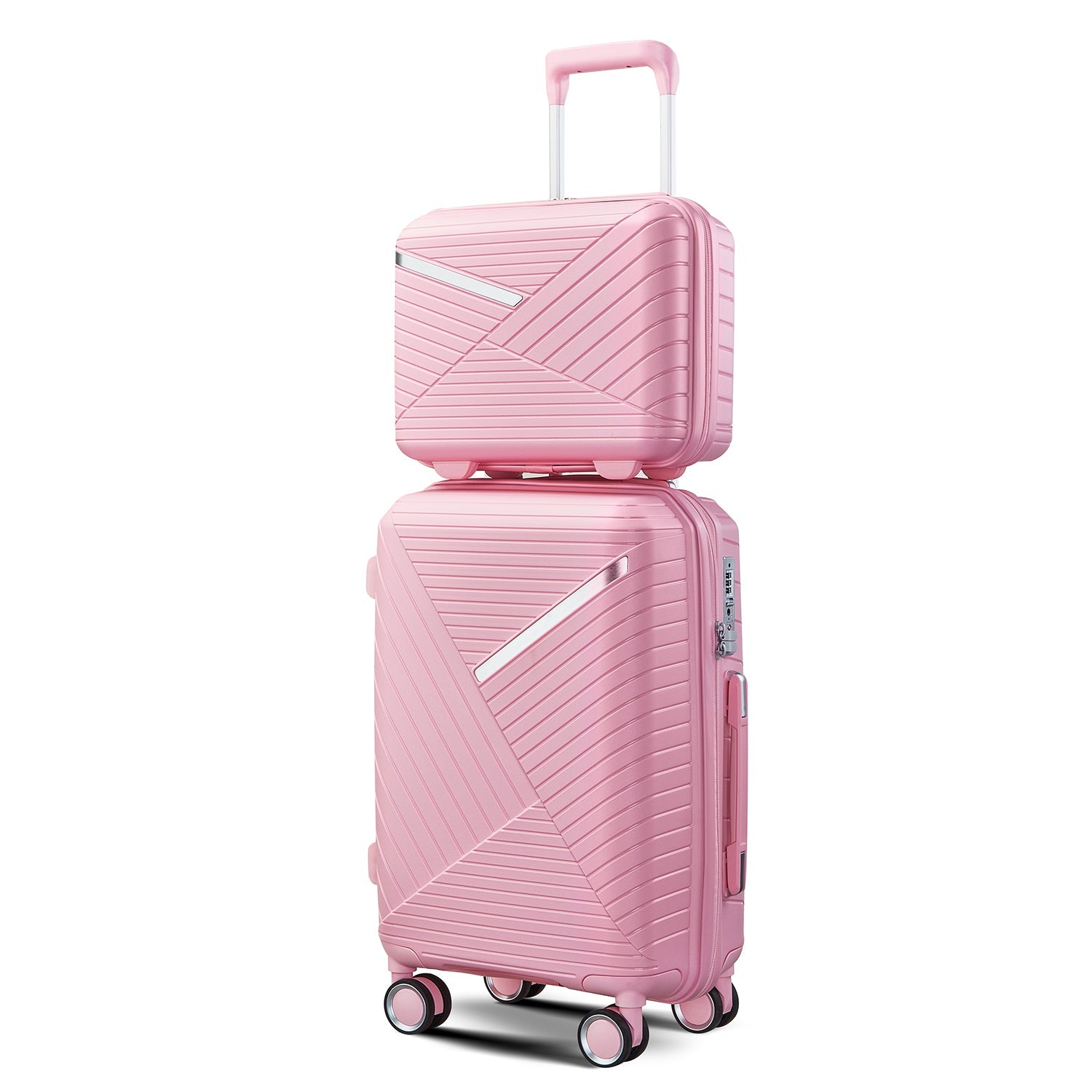 Luggage Sets 4 Piece(14/20/24/28), Expandable Lightweight Suitcase