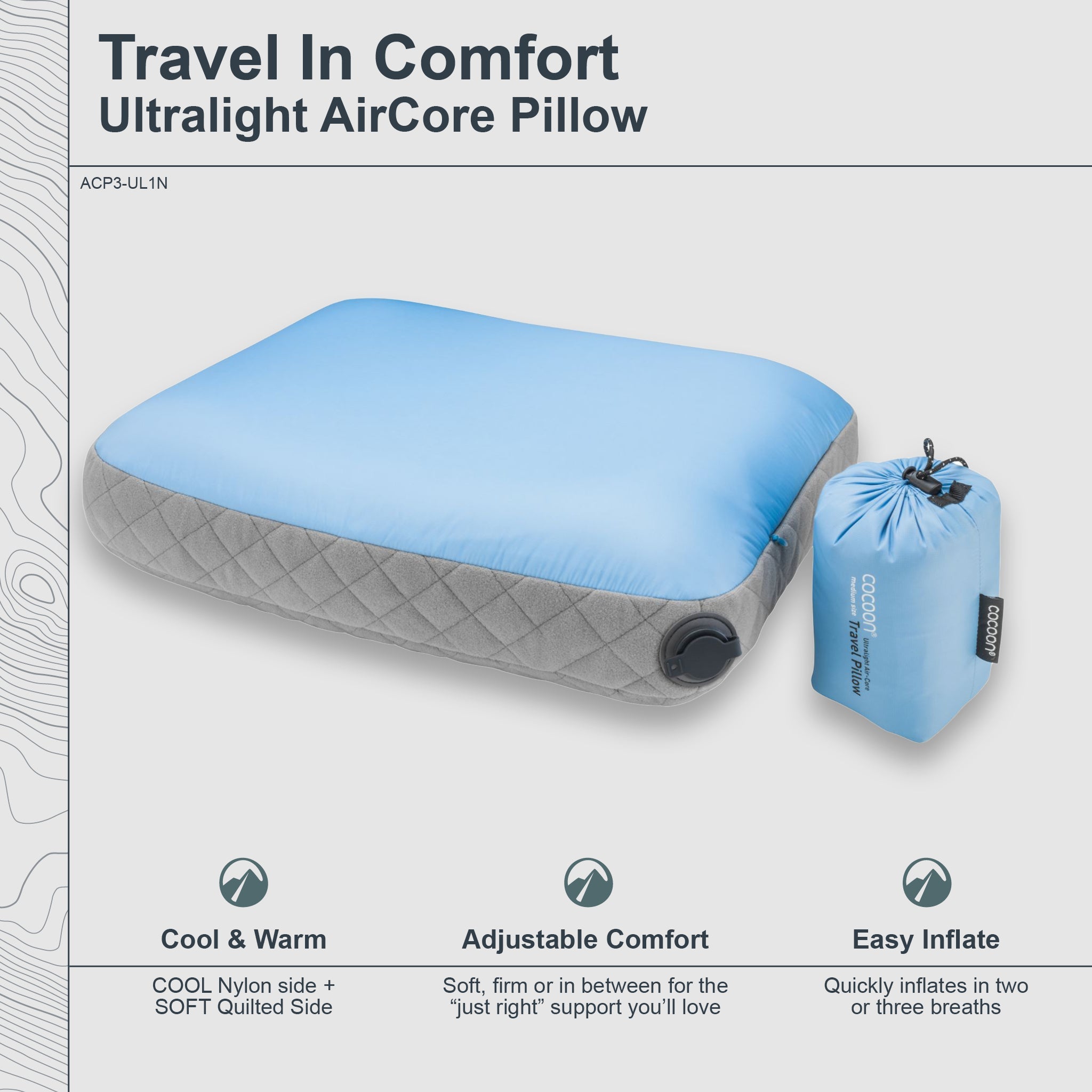 COCOON AirCore Pillow Ultralight
