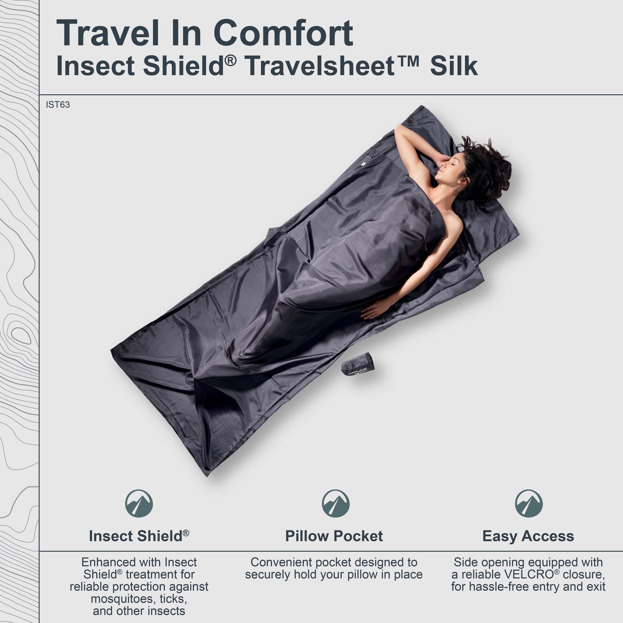 COCOON Insect Shield® TravelSheet™ Silk