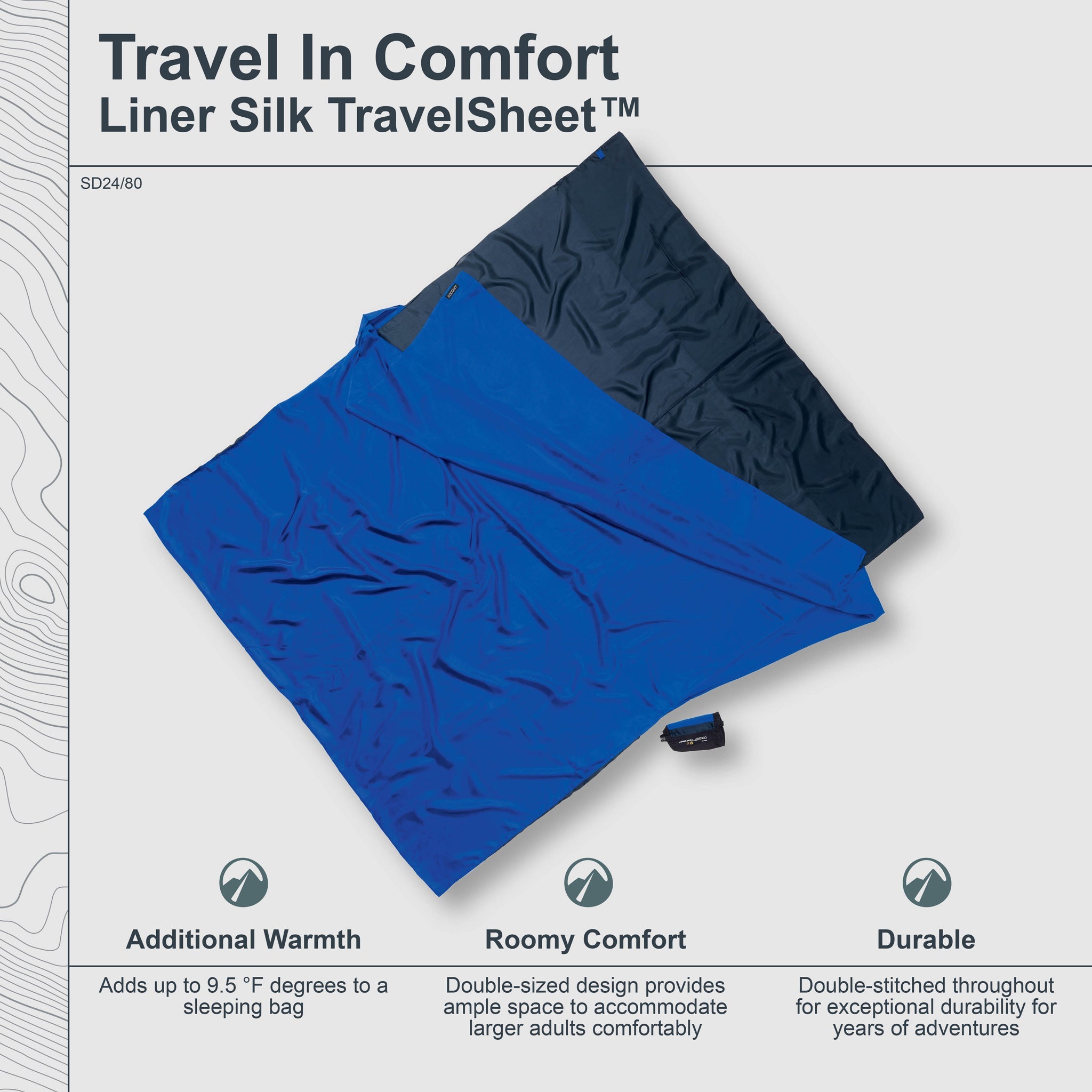 COCOON TravelSheet™ Silk Double