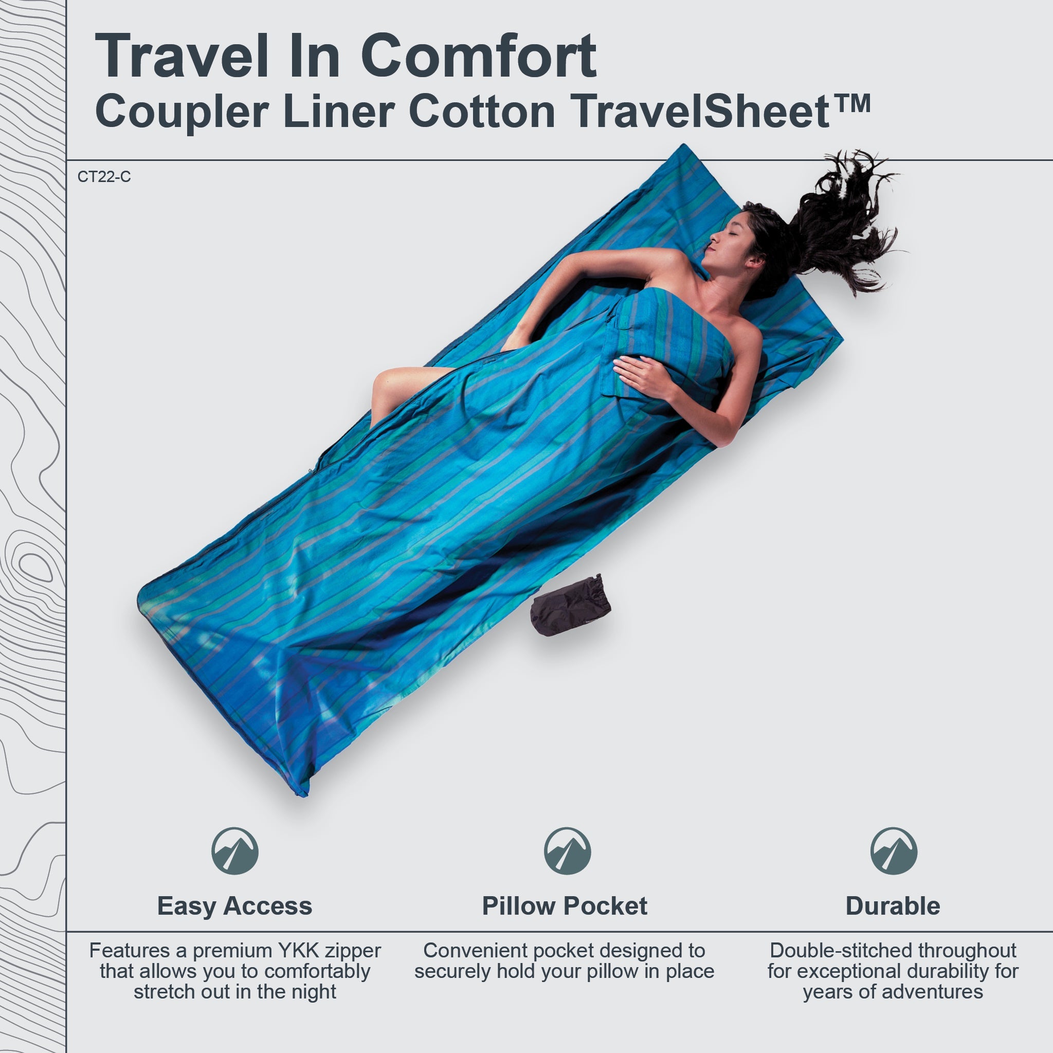 COCOON Coupler TravelSheet™ Cotton