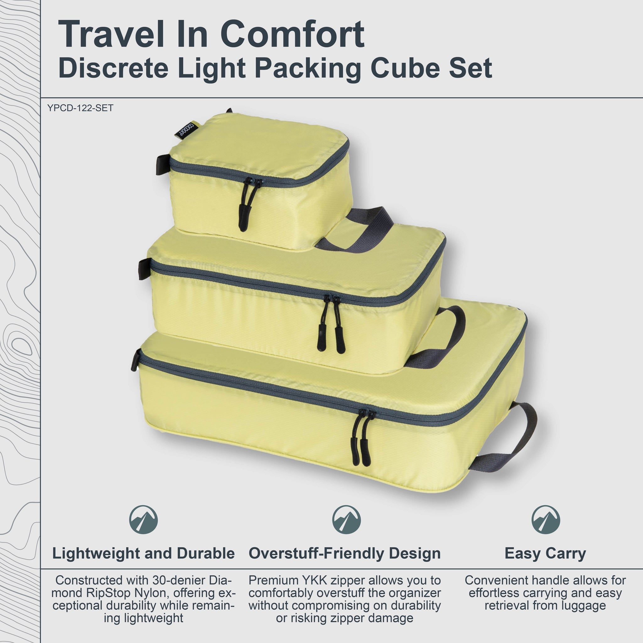 COCOON Discrete Light Packing Cubes