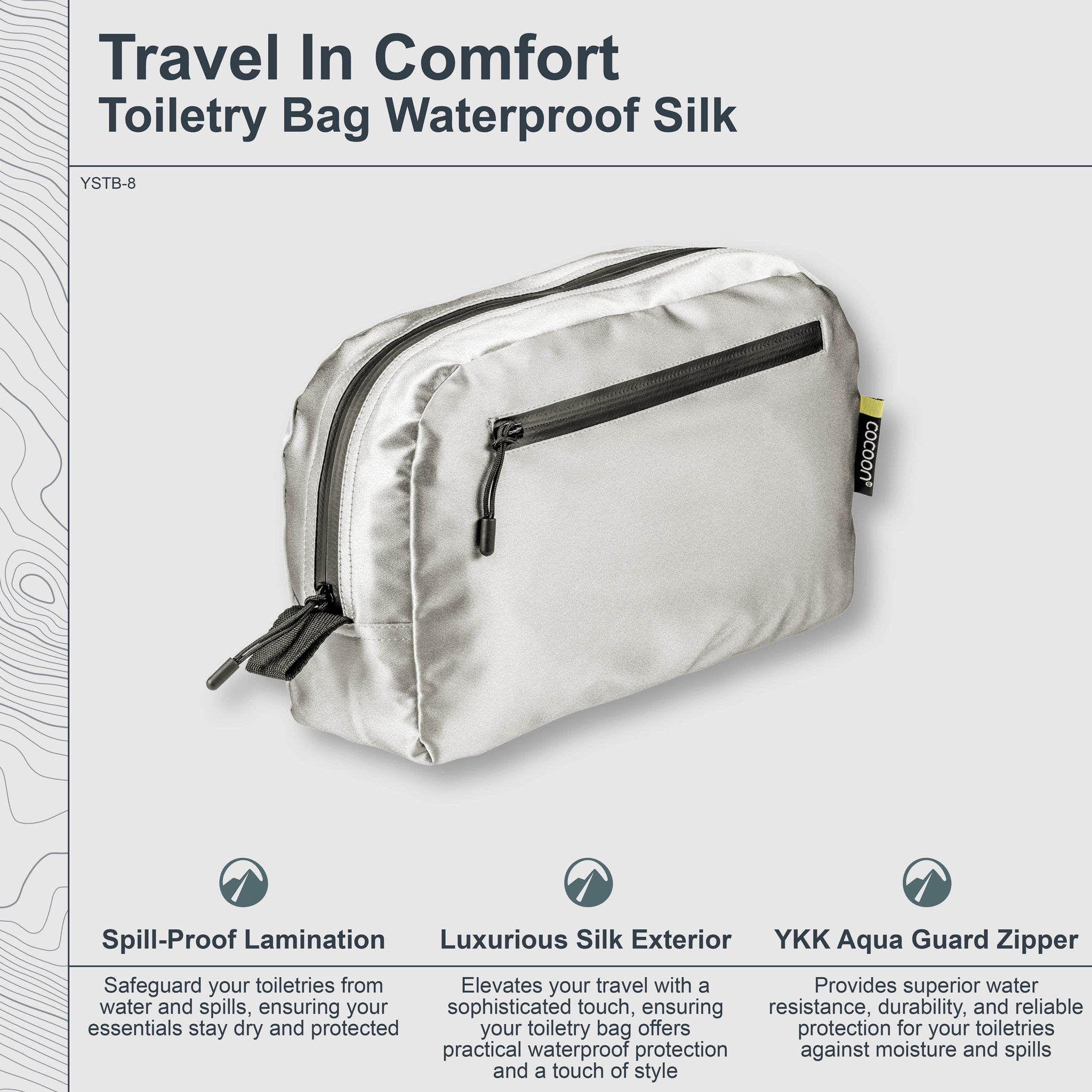 COCOON Toiletry Bag Monsoon Silk™