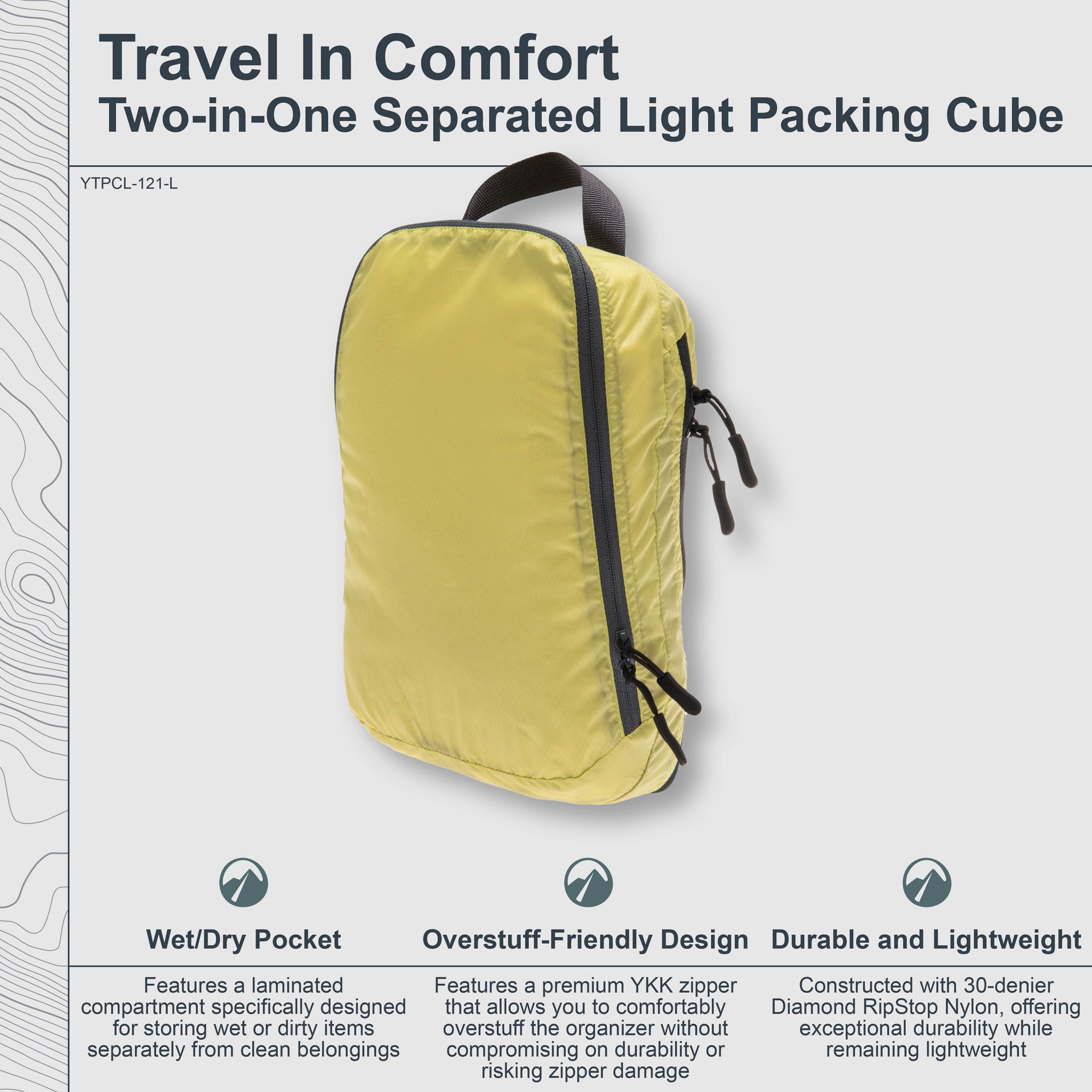 COCOON Two-In-One Separated Packing Cube Light