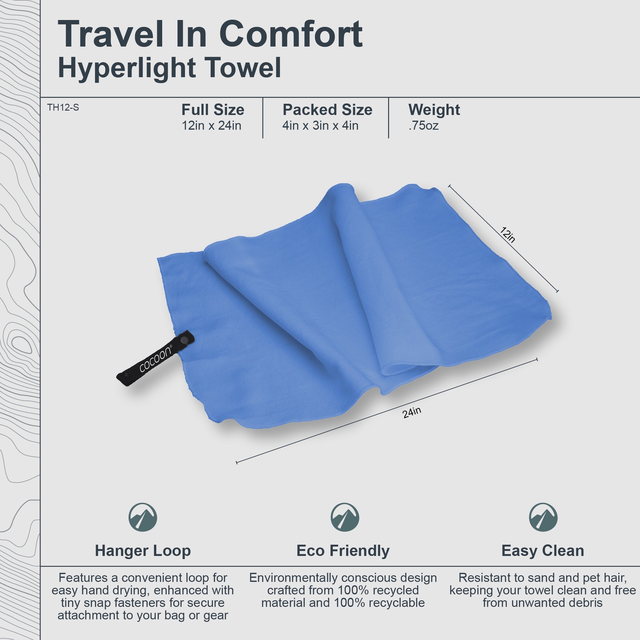 COCOON Hyperlight Travel Towel