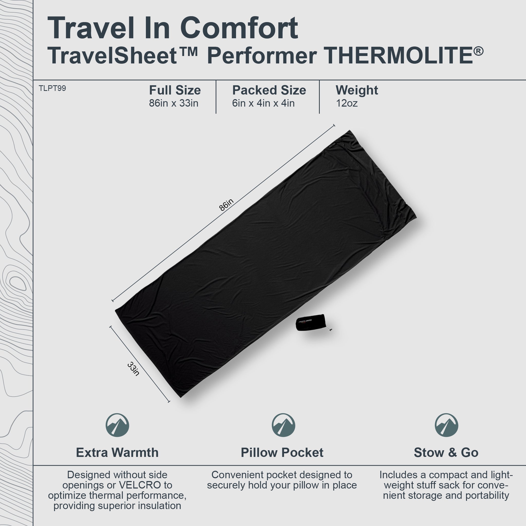 COCOON TravelSheet™ Performer® Thermolite®
