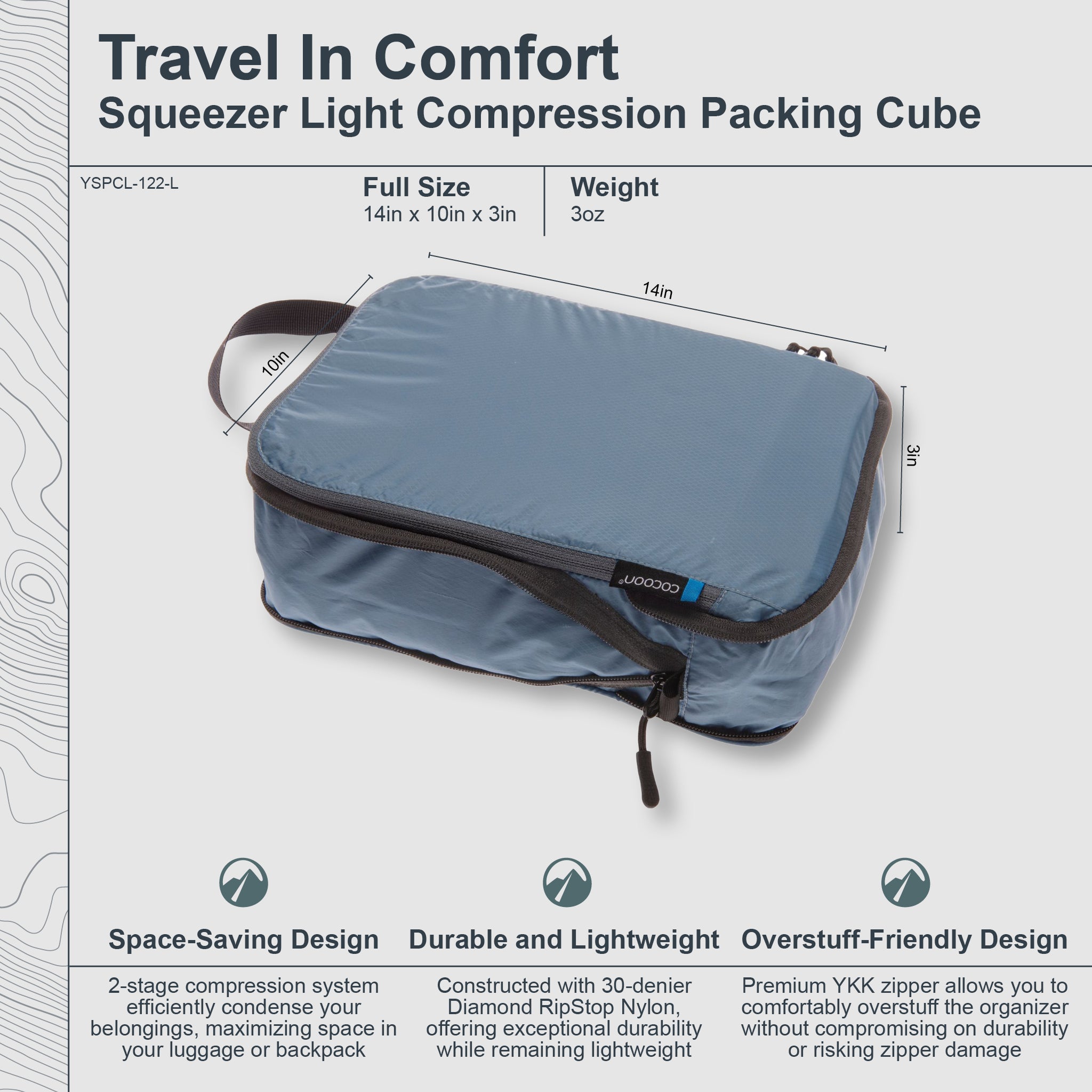 COCOON Squeezer Light Compression Packing Cube