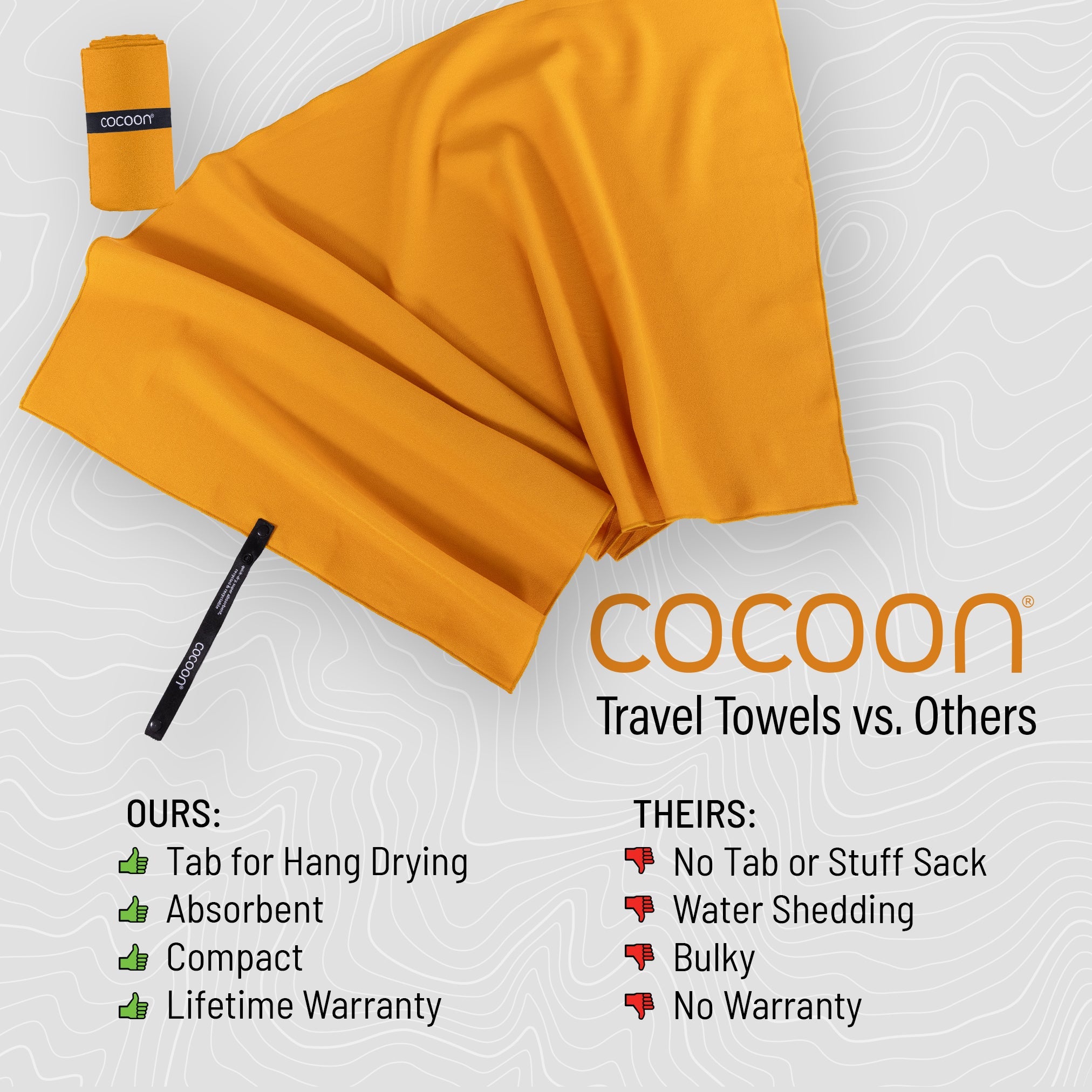 COCOON Hyperlight Travel Towel