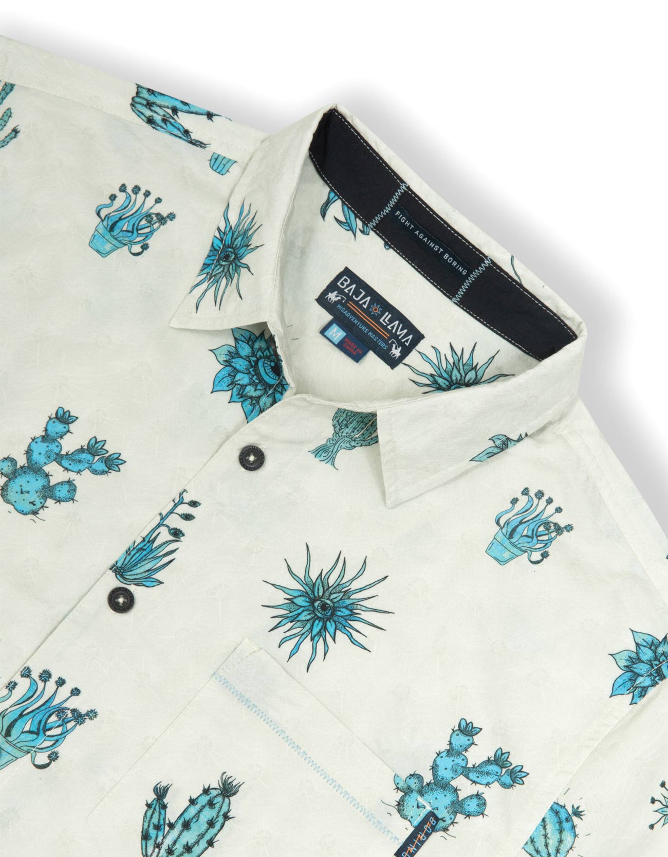 No Drought No Doubt Seven Seas Button Up