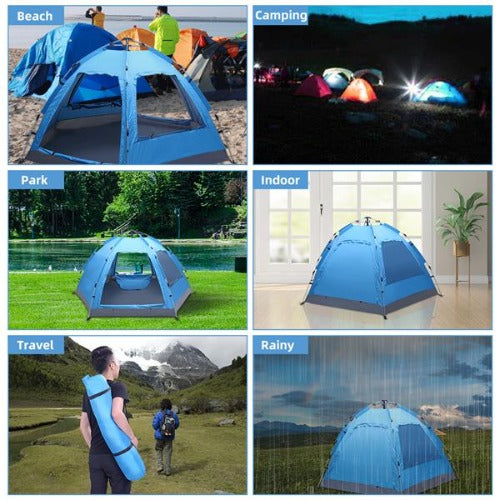 Automatic Pop Up Family Tent for Camping