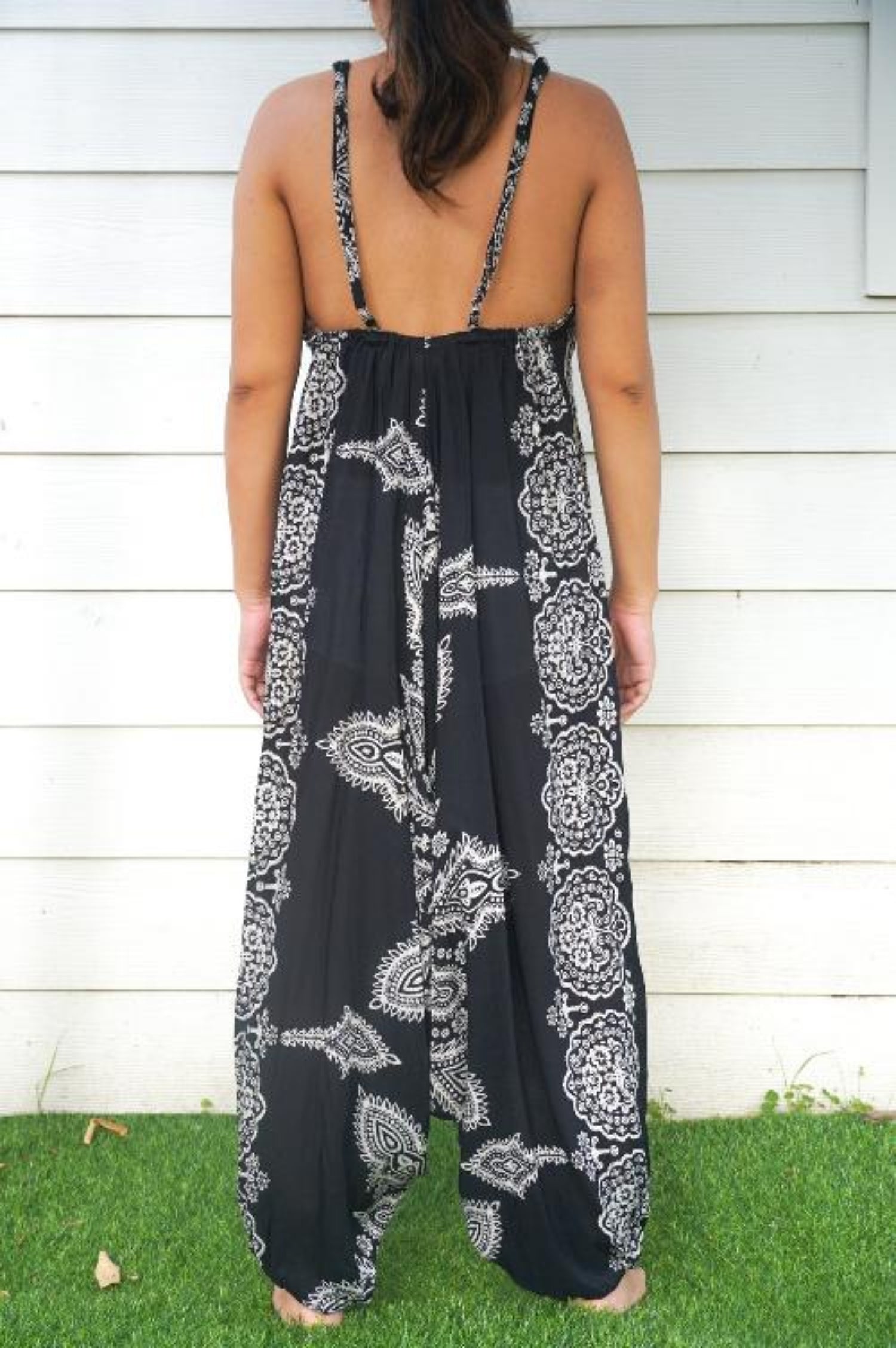 Black Butterfly Hippie Jumpsuits
