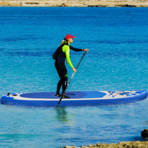 Woman on Paddle Board