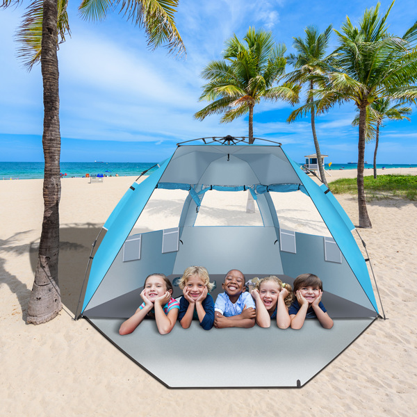 camping beach tent