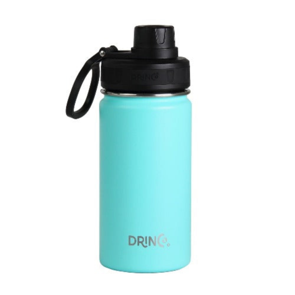 DRINCO® 14oz Stainless Steel Sport Water Bottle - Teal