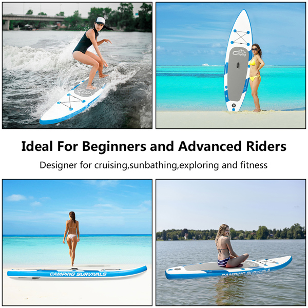 Inflatable 11ft Paddle-Surfboard