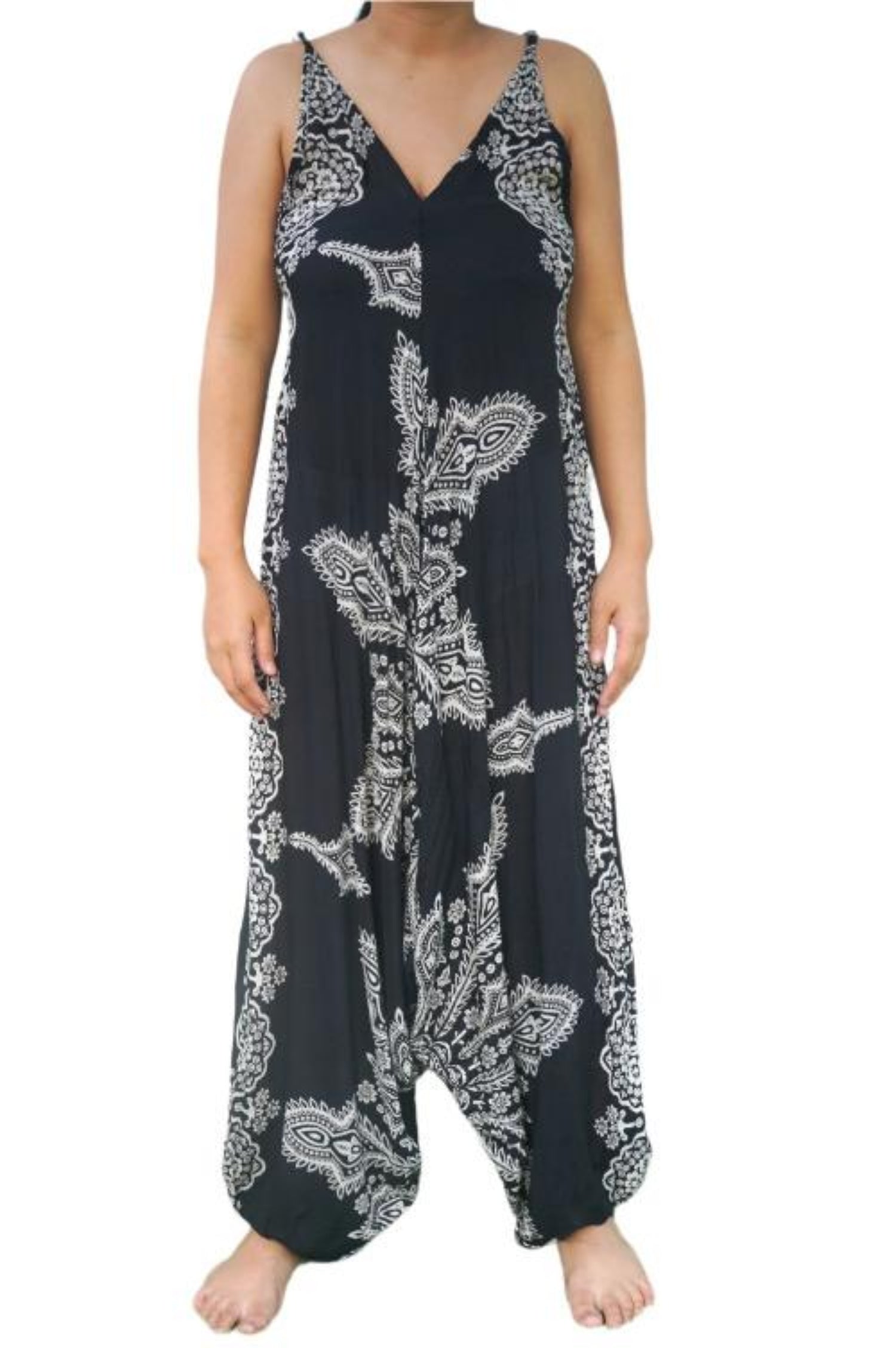 Black Butterfly Hippie Jumpsuits