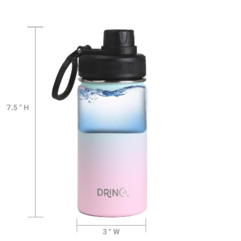 DRINCO® 14oz Stainless Steel Sport Water Bottle - Macaron