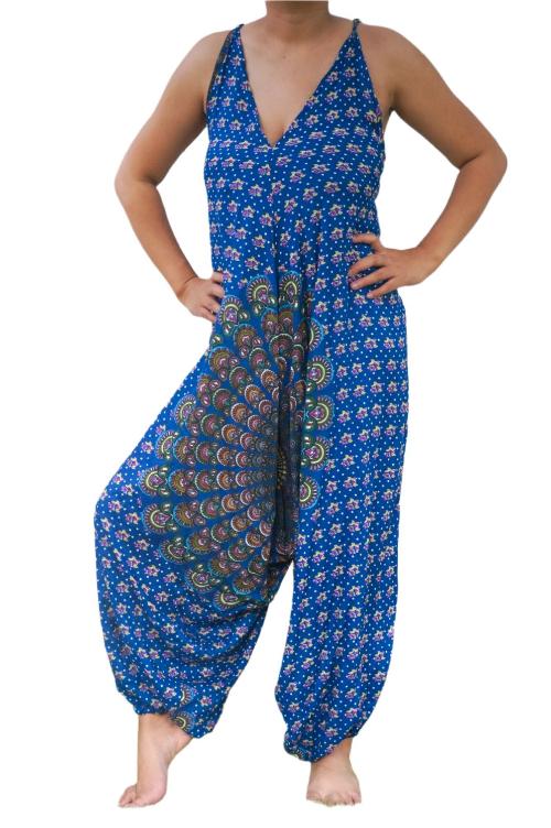 Blue Chakra Hippie Jumpsuits