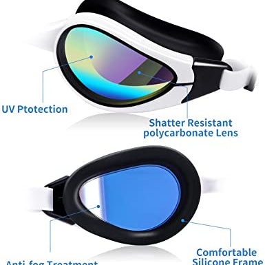 Swimming Goggles No Leaking Anti Fog UV Protection Swim Goggles - Sun of the Beach Boutique