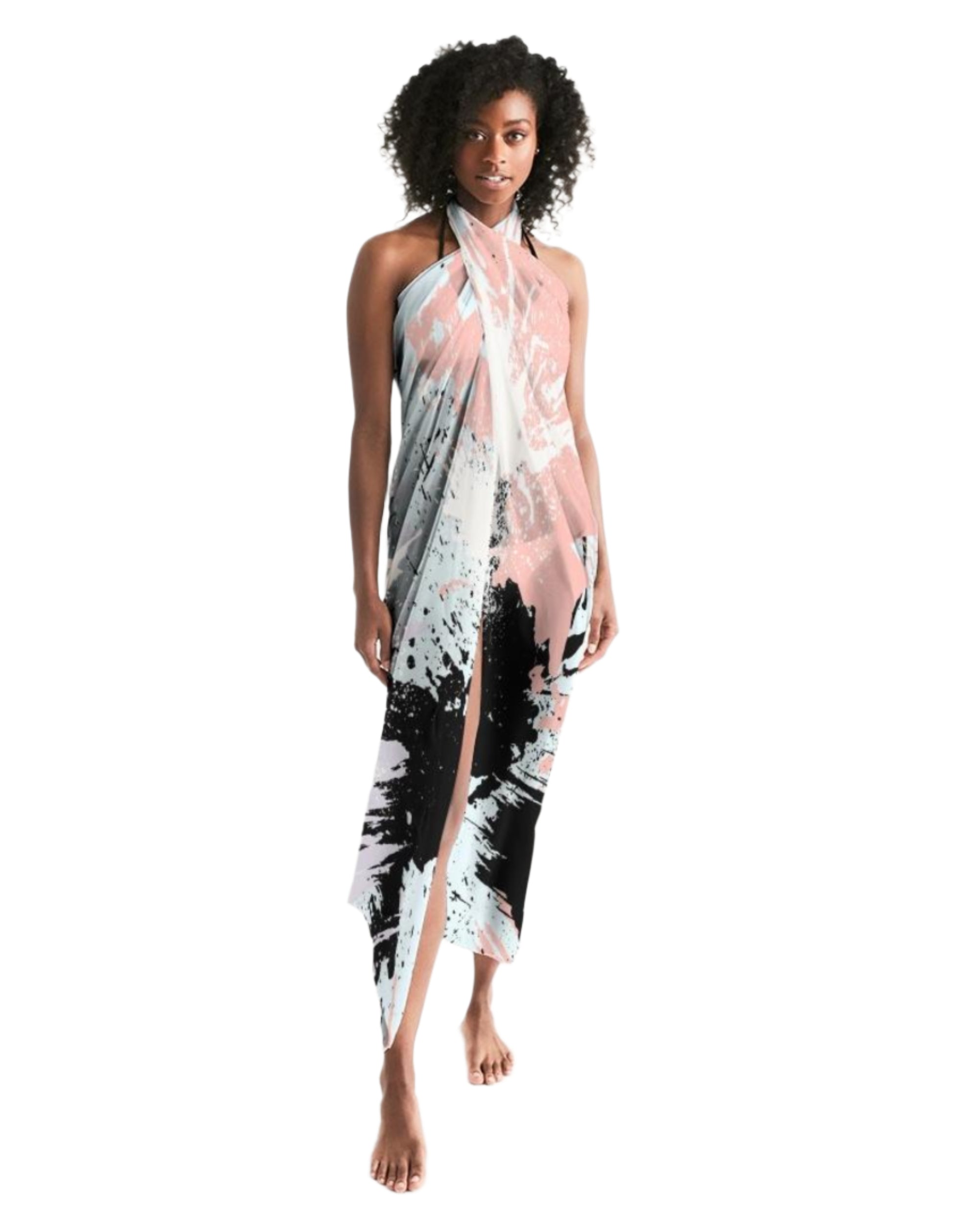Abstract Print Pastel Sarong