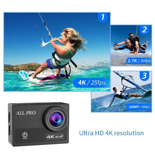 Action Pro Waterproof All Digital UHD WiFi Camera