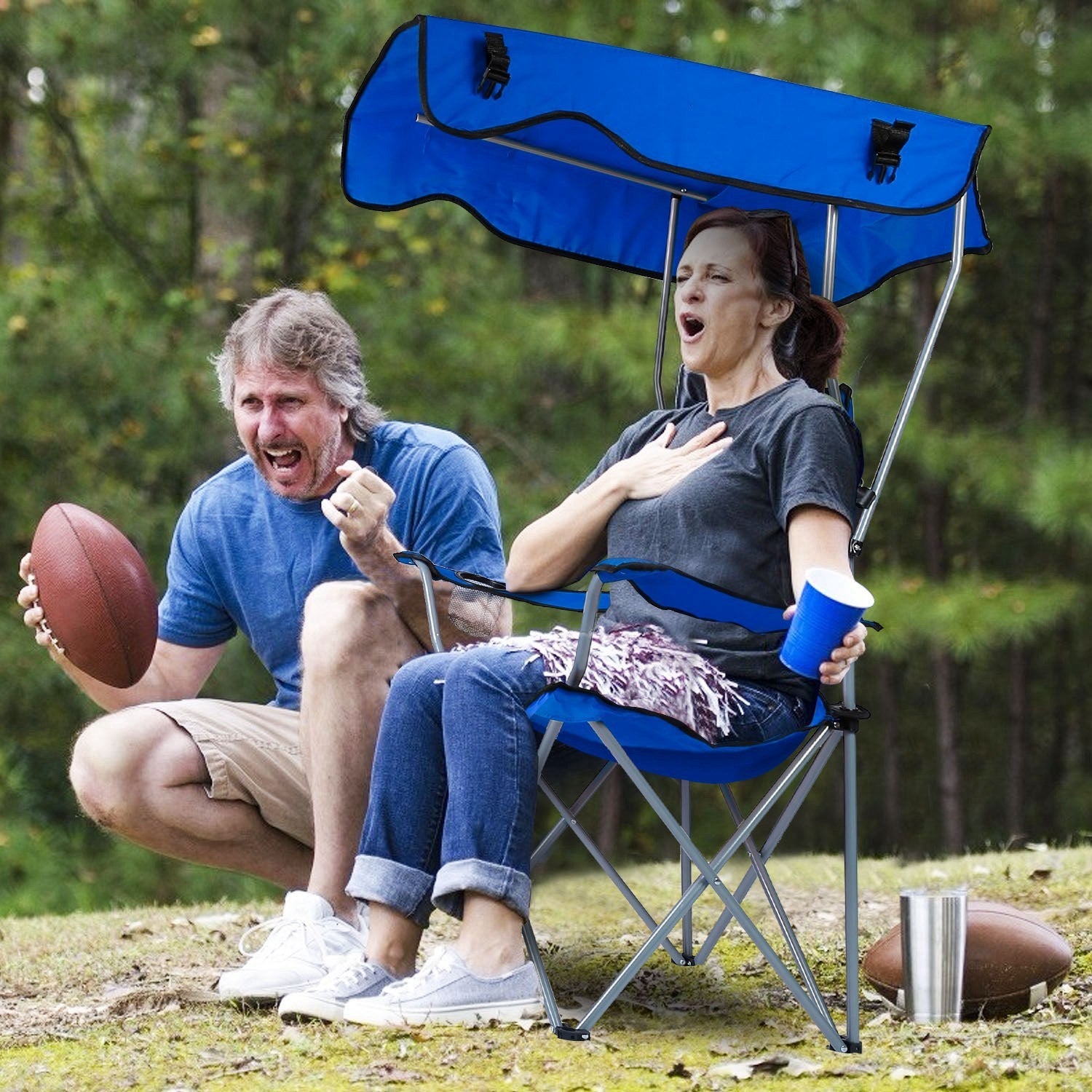 Foldable Beach Canopy Chair