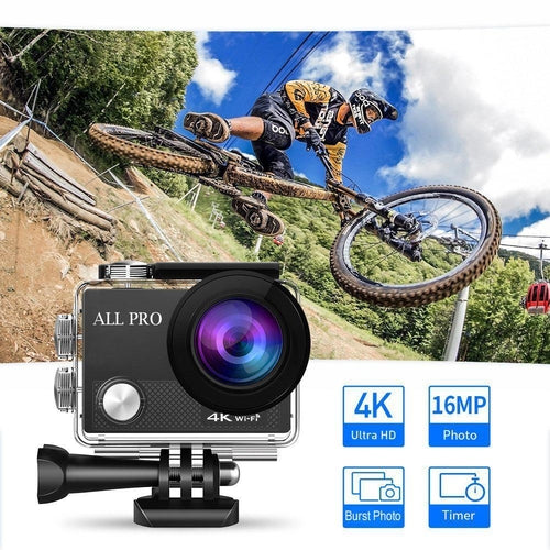 Action Pro Waterproof All Digital UHD WiFi Camera