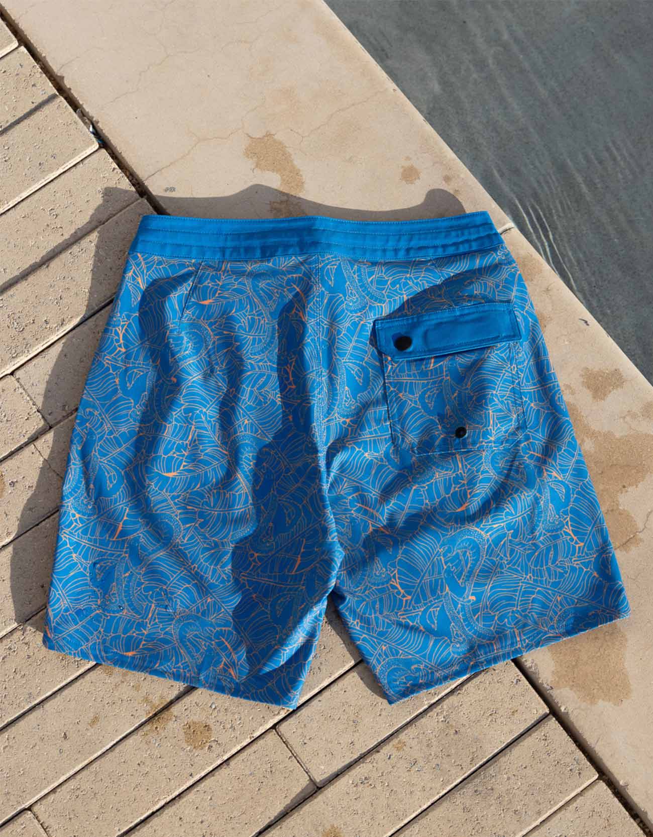 Fair Fight Blue Shipwrecks Boardshorts