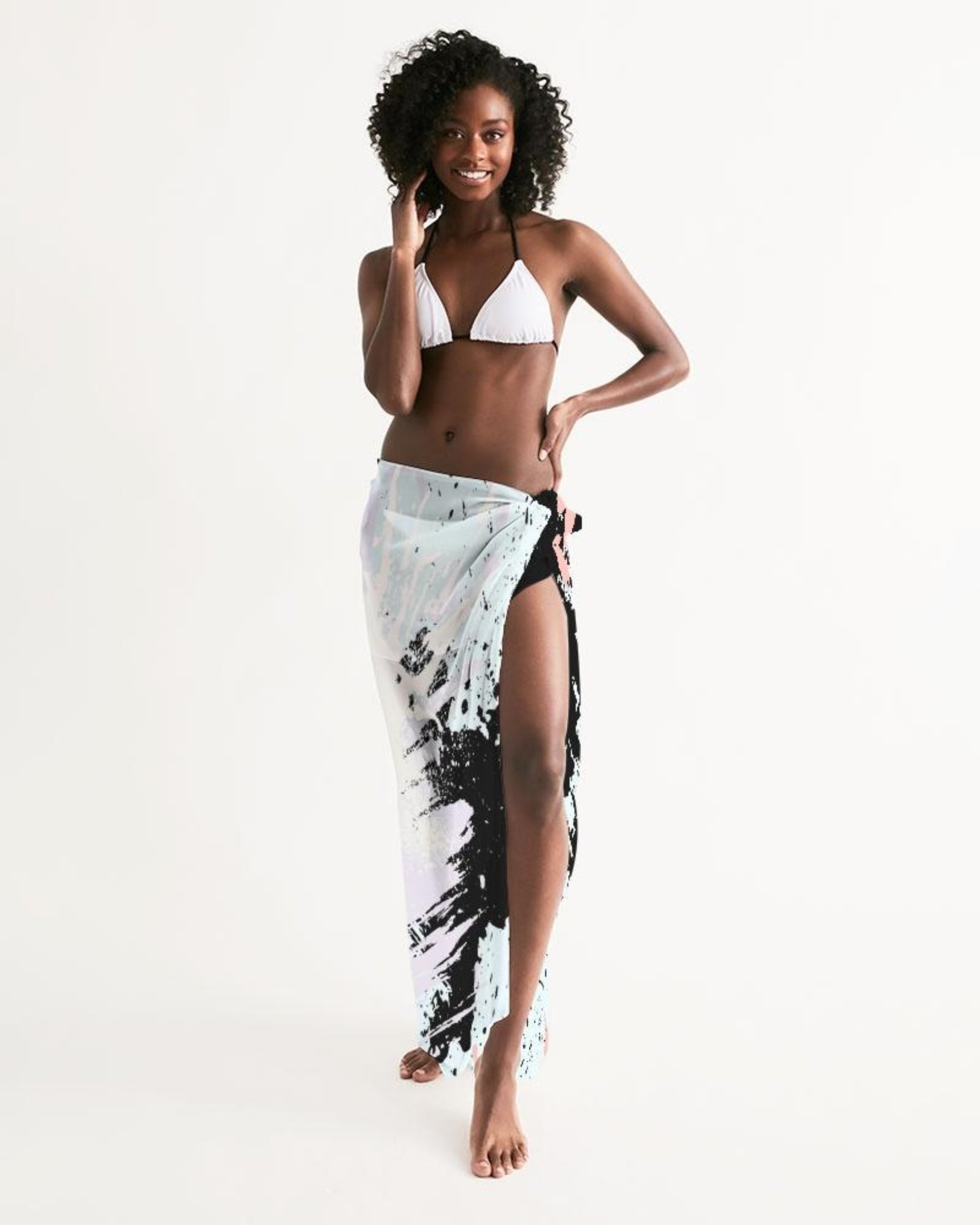 Abstract Print Pastel Sarong