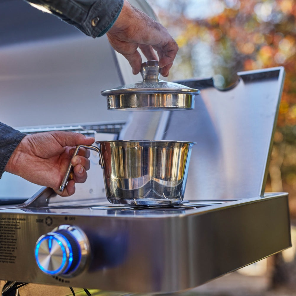 Full Stainless Propane Gas Grill