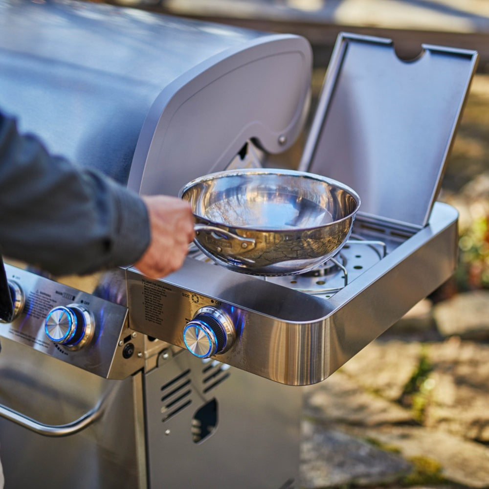 Full Stainless Propane Gas Grill