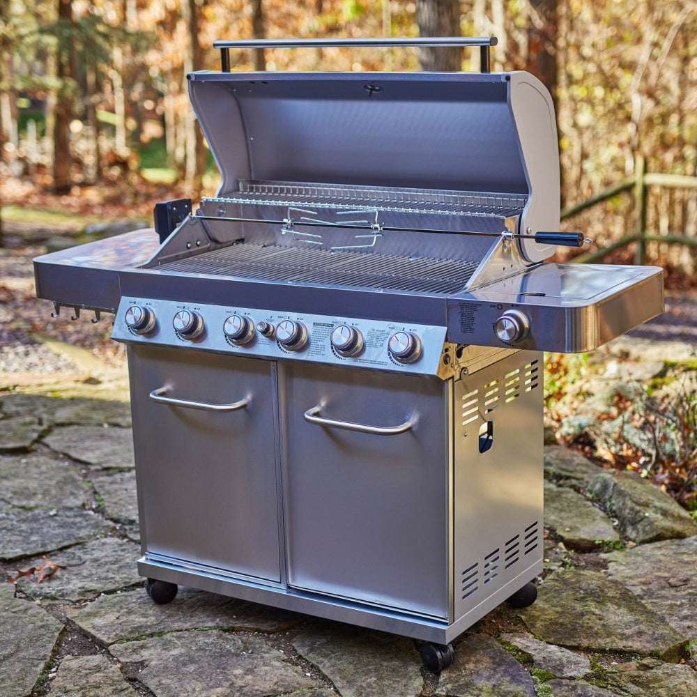 Full Stainless Propane Gas Grill