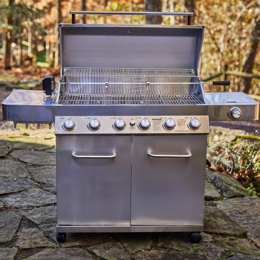 Full Stainless Propane Gas Grill