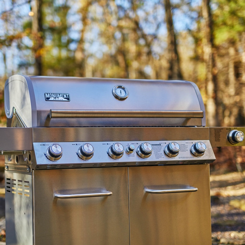 Full Stainless Propane Gas Grill