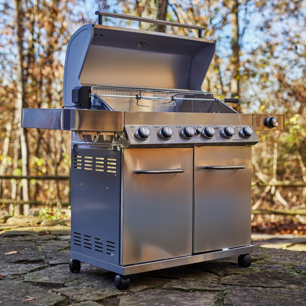 Full Stainless Propane Gas Grill