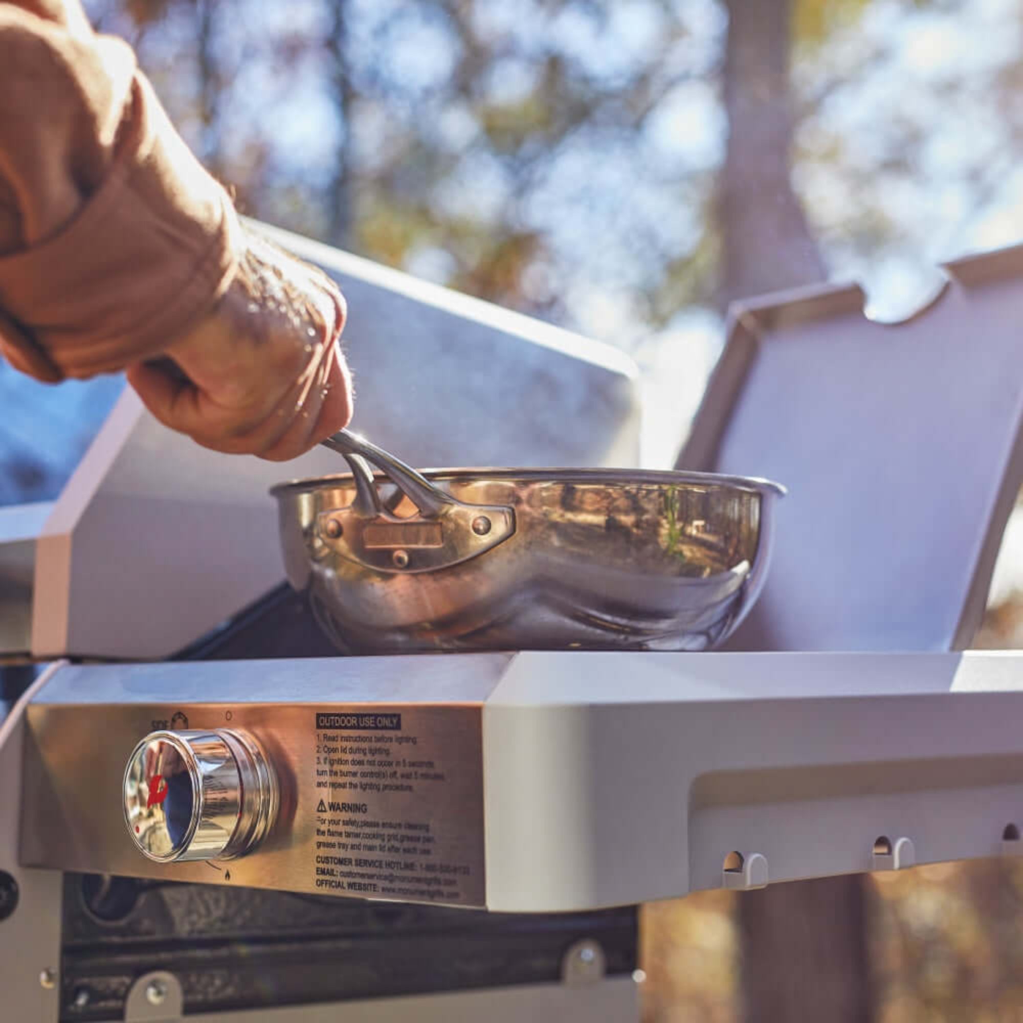 Mesa 415BZ - Stainless Propane Gas Grill