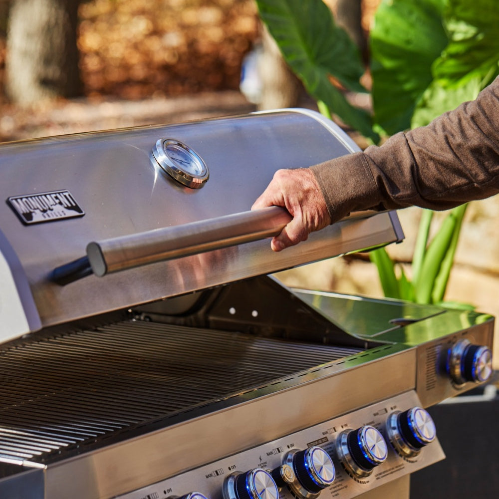 Full Stainless Propane Gas Grill