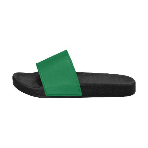 Dark Green Women's Slides