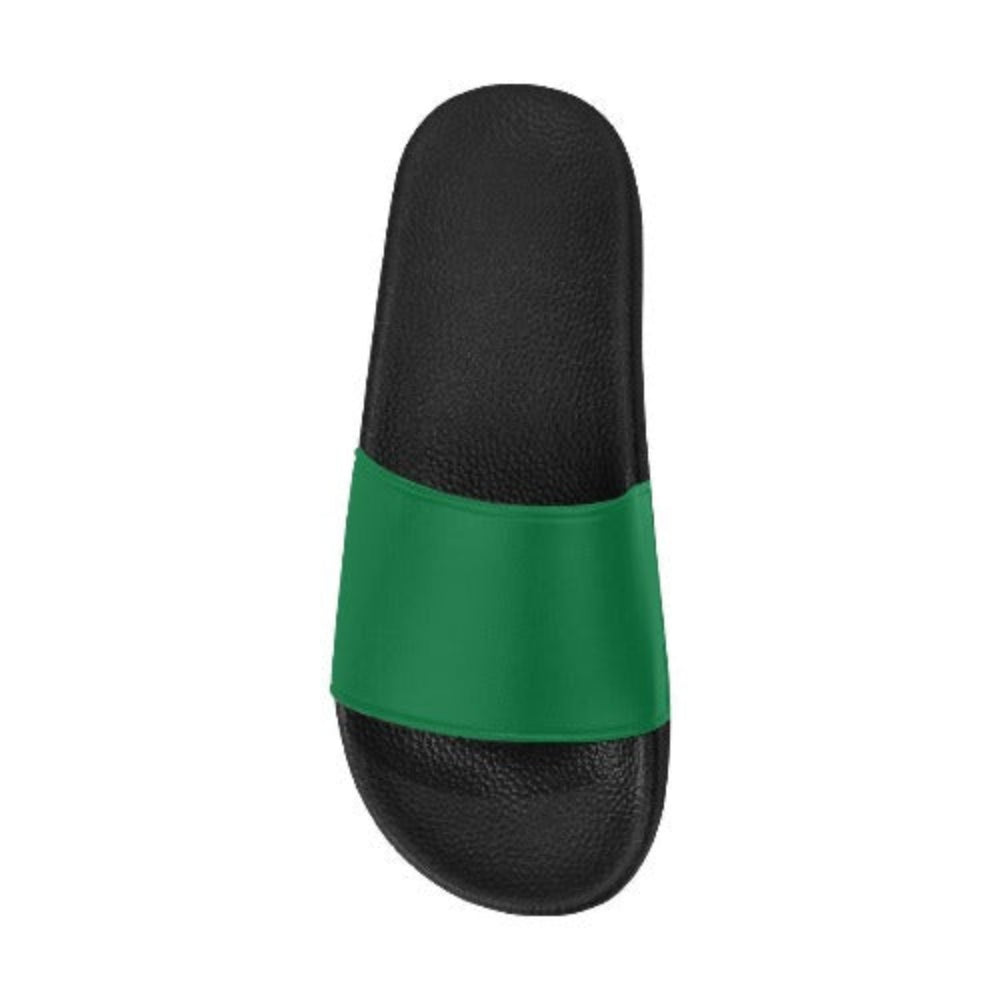 Dark Green Women's Slides