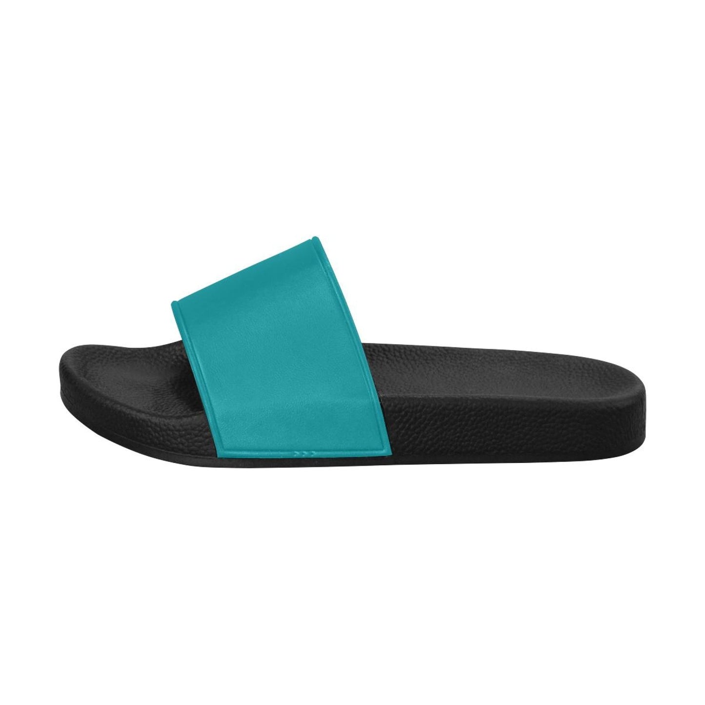 Womens Slides, Flip Flop Sandals, Teal Green - Sun of the Beach Boutique