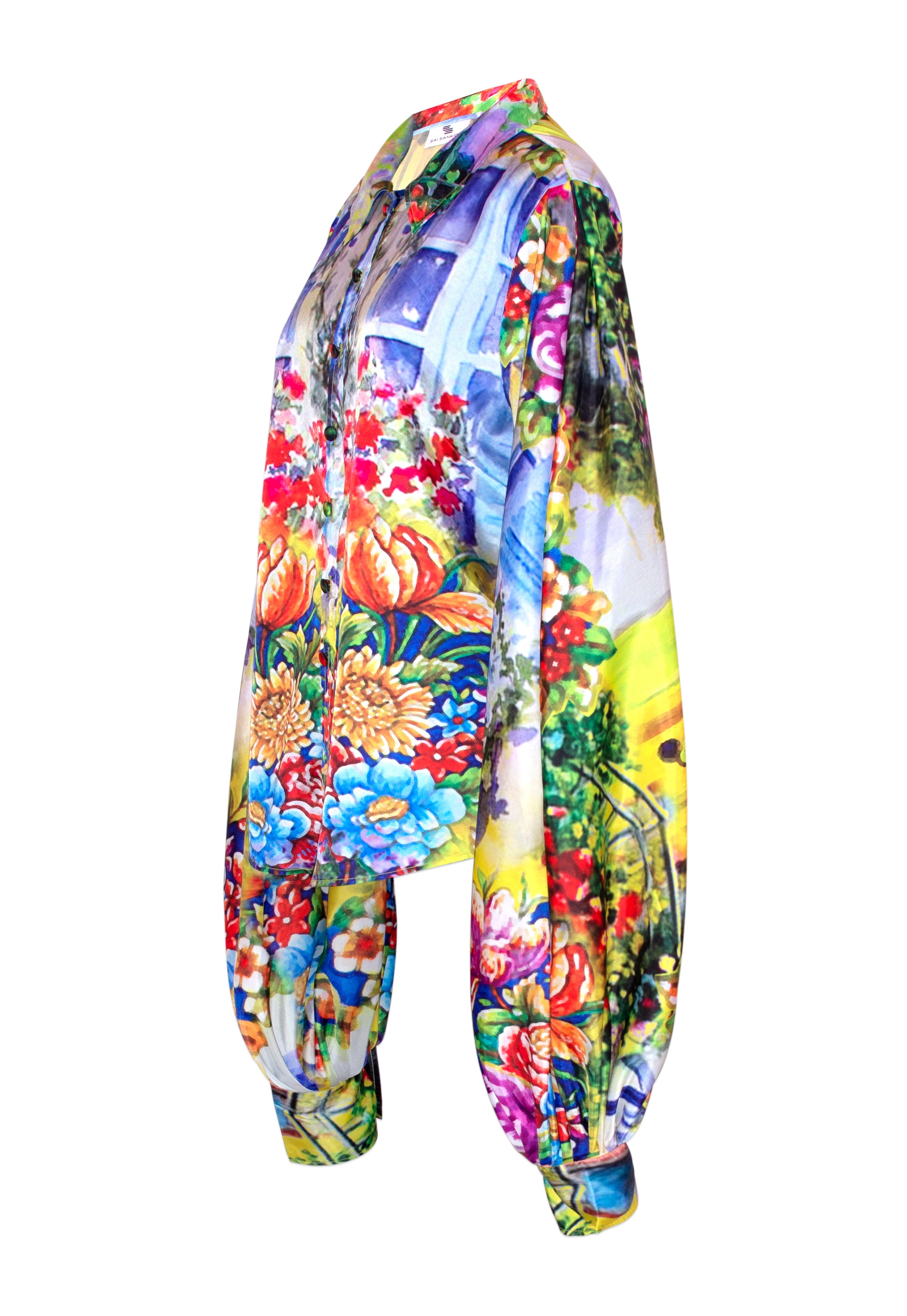Saisankoh Sicily Print Blouse