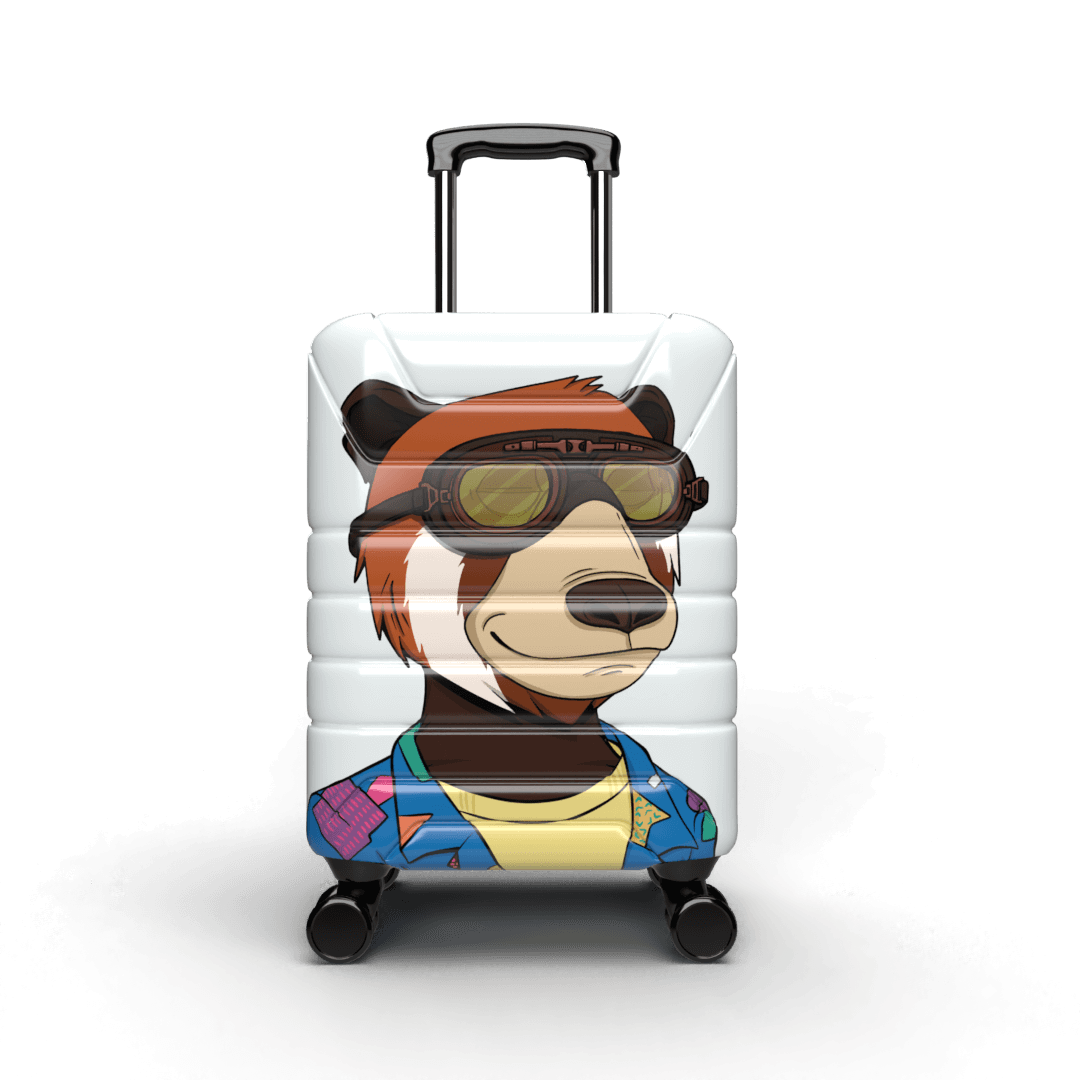 Bugatti Vacation Bear Carry On Luggage