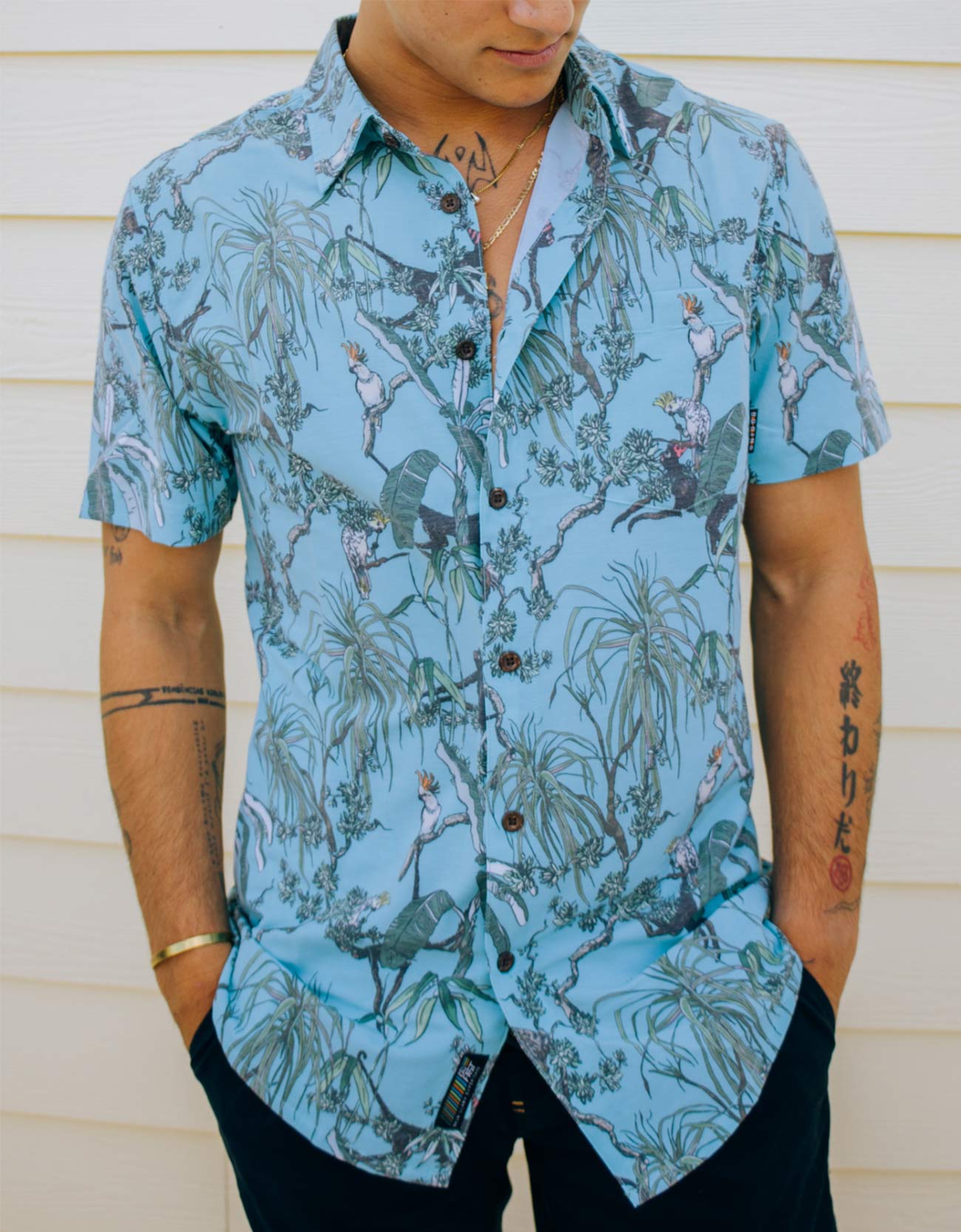 One Our Way Up Vagabond Button Up