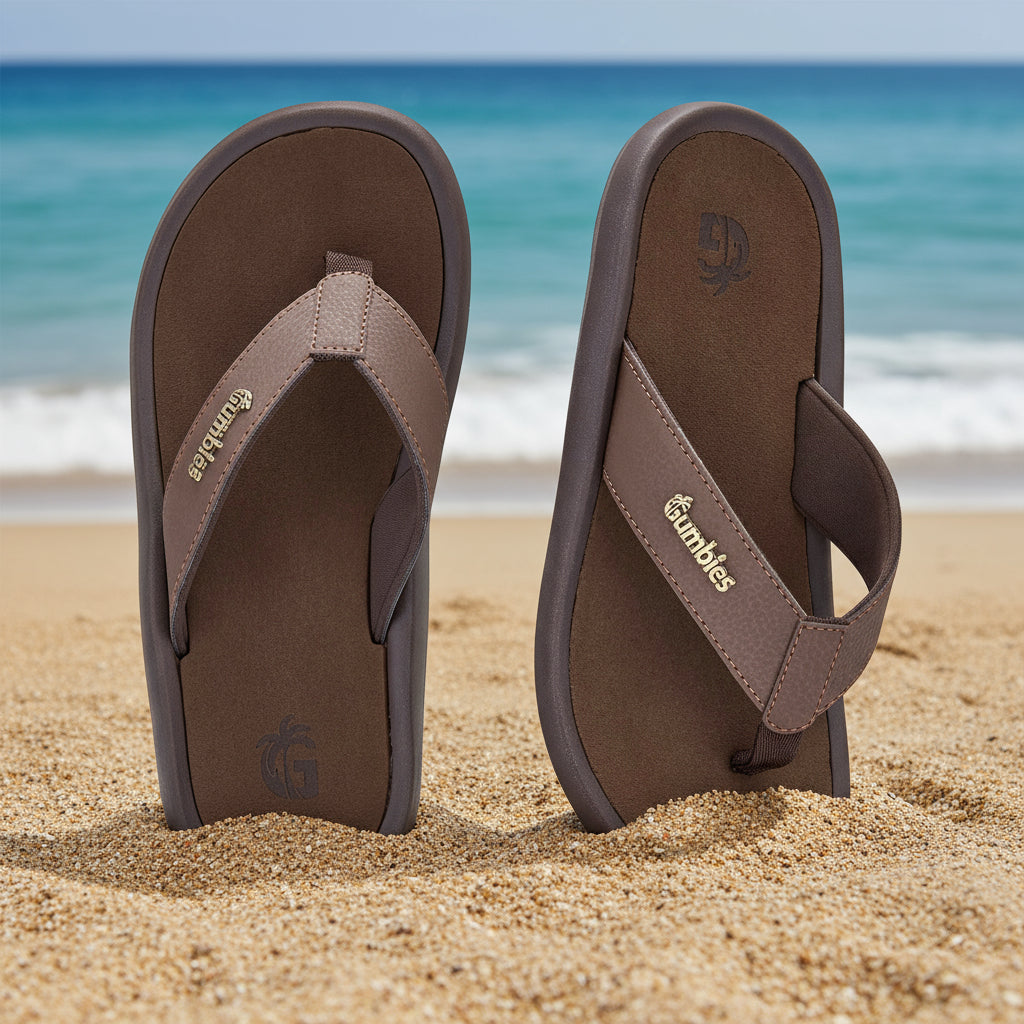 Noosa Flip-Flops - Men's - Brown