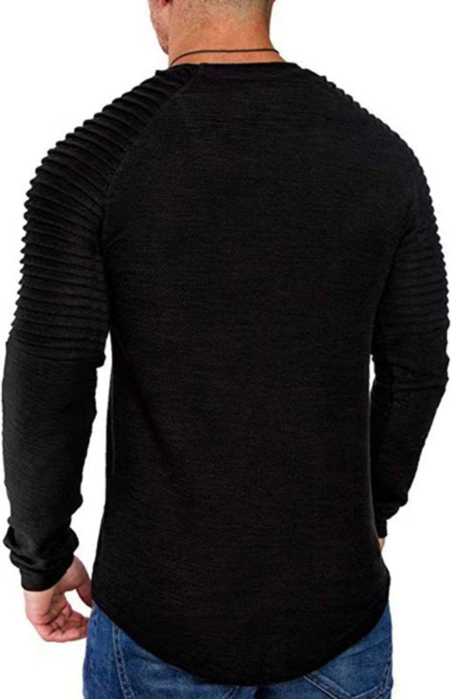 black shirt