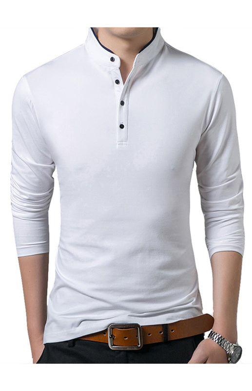 Solid Long Sleeve T-Shirt