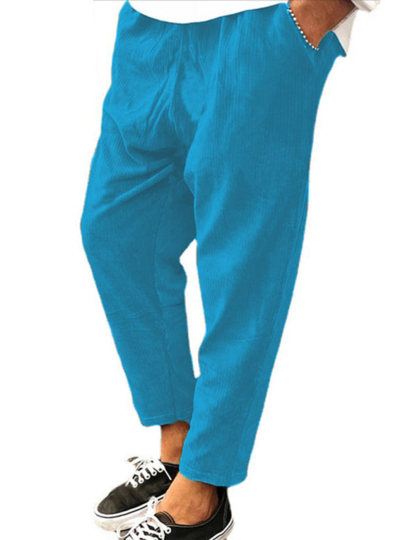 blue pants