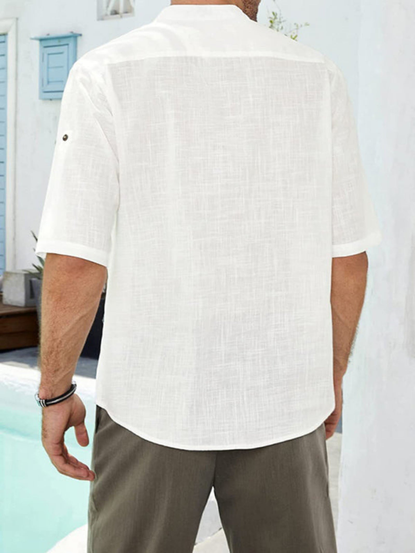 white shirt