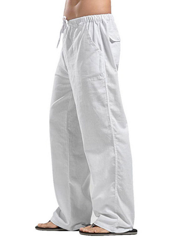 Woven Linen CasualTrousers