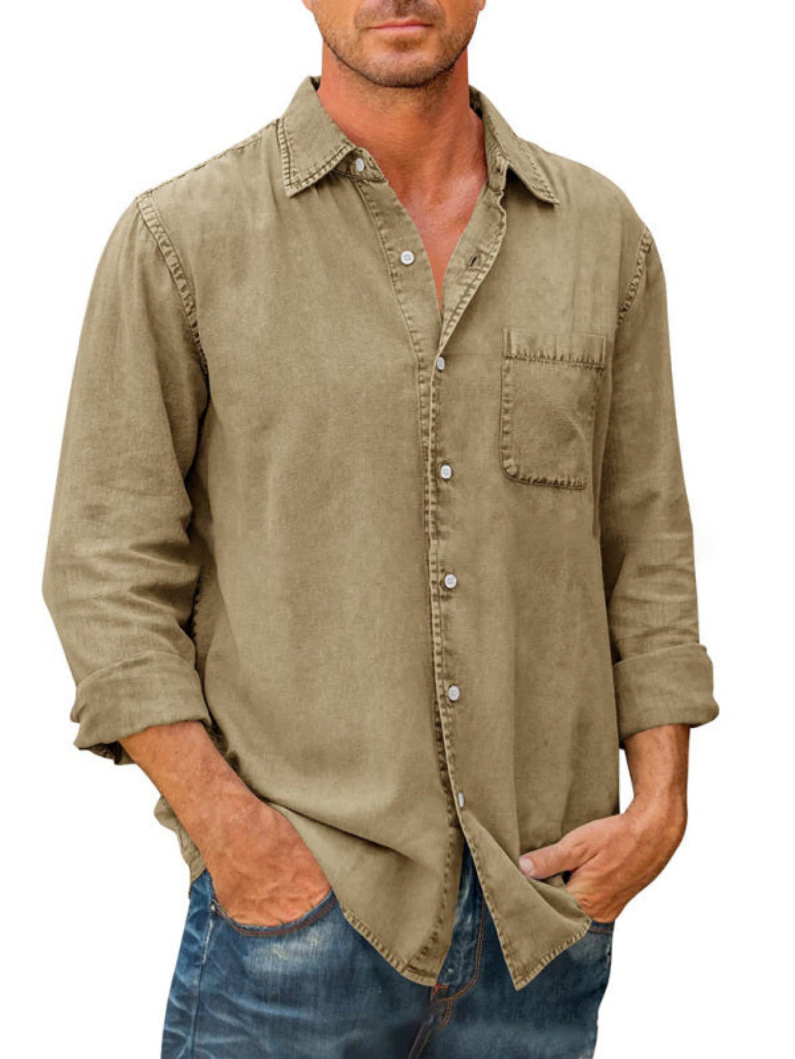 green shirt